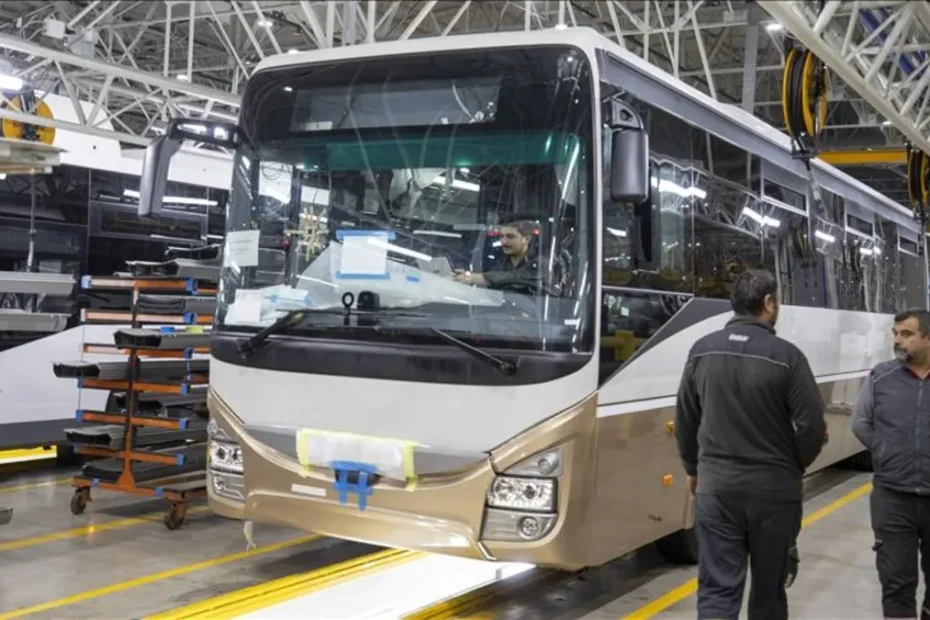 Toplu taşıma ihracatında yüzde 30'luk artış