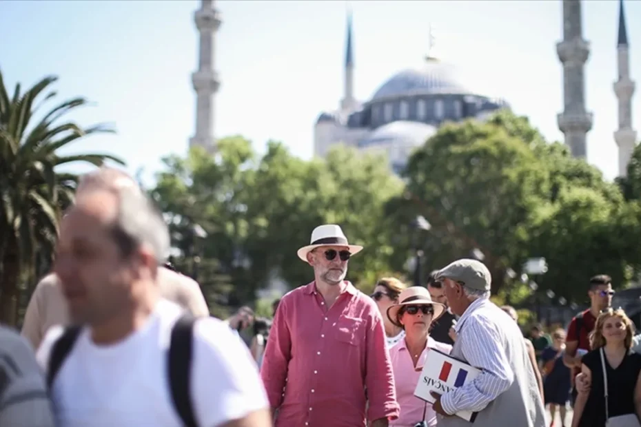 Türkiye'ye gelen yabancı ziyaretçi sayısı belli oldu