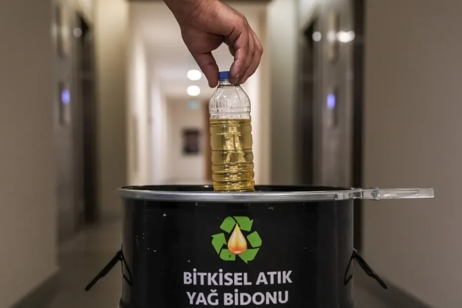 Atık yağlar için marketlerde toplama noktaları kurulacak