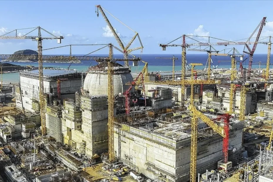 Akkuyu NGS'de kritik aşama: Su basma sisteminin hidrolik tanklarının montajı tamamlandı