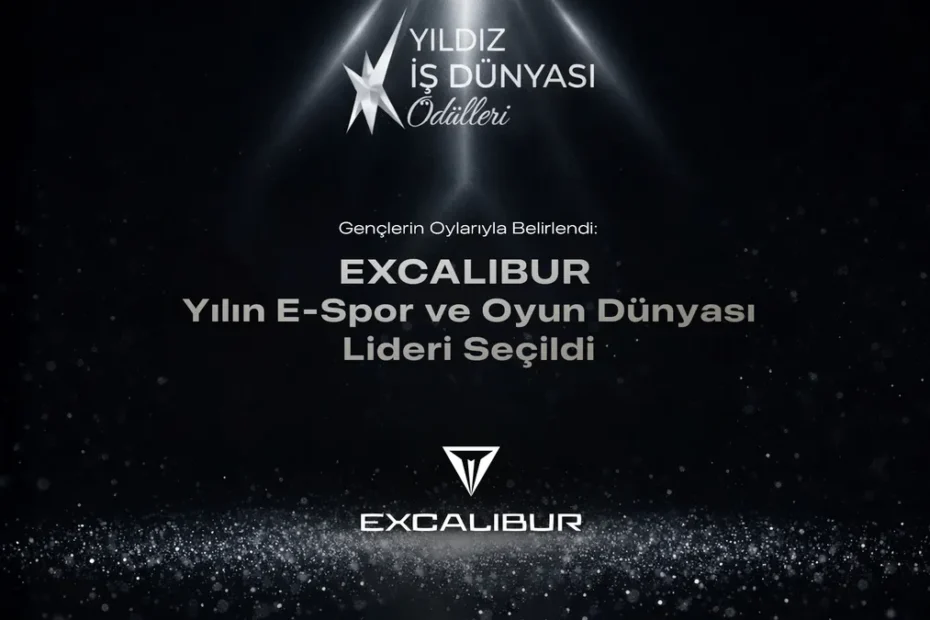 Yıldız Teknik Üniversitesi’nden Excalibur’a Yılın E-Spor ve Oyun Dünyası Lideri ödülü