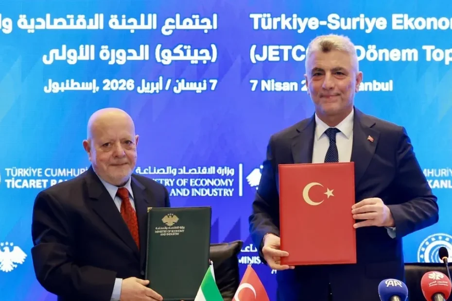 Türkiye ve Suriye arasında ekonomide yeni anlaşma! JETCO Protokolü’nde imzalar atıldı