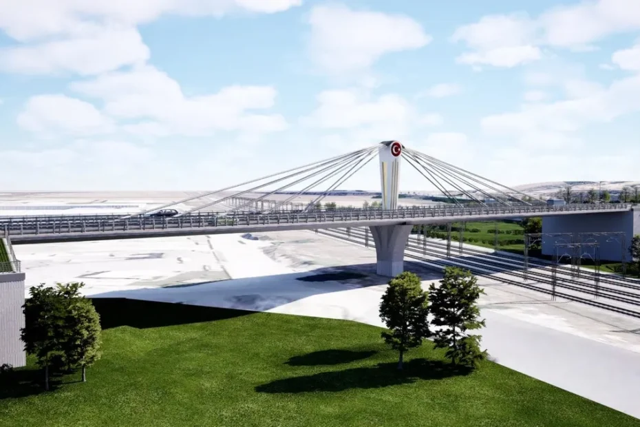 Ankara’nın kalbine 140 metrelik yeni köprü